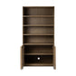 Leo Bookcase - Rustic Grey Veneer