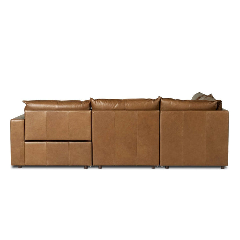 Kosa Power Recliner 5-Piece Sectional - Sonoma Chestnut