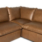 Kosa Power Recliner 5-Piece Sectional - Sonoma Chestnut