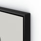 Organic Curves 2 Triptych by FH Art Studio - Black Maple
