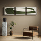 Organic Curves 2 Triptych by FH Art Studio - Black Maple