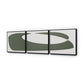 Organic Curves 2 Triptych by FH Art Studio - Black Maple