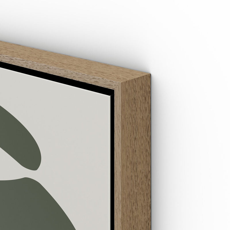 Organic Curves 2 Triptych by FH Art Studio - White Oak