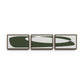 Organic Curves 2 Triptych by FH Art Studio - White Oak