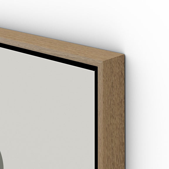 Organic Curves 2 Triptych by FH Art Studio - White Oak