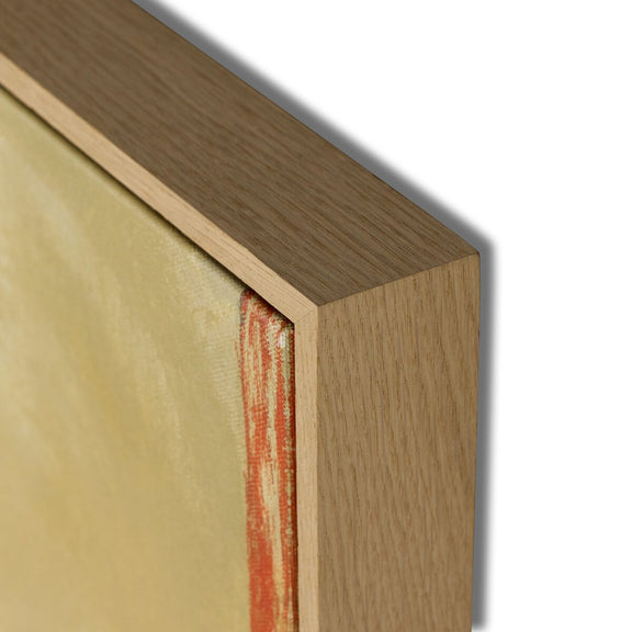 Lines Diptych by Lauren Fuhr - White Oak Floater