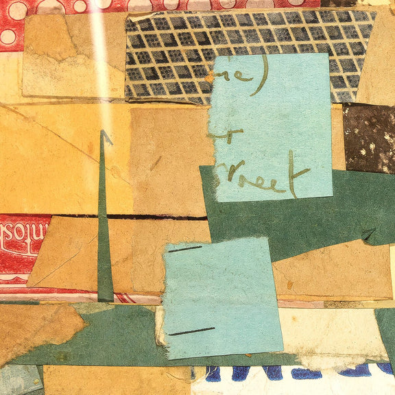 Continental Ephemera Set Of 6 by Kurt Schwitters - Rooftop Rustic Walnut