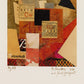 Continental Ephemera Set Of 6 by Kurt Schwitters - Rooftop Rustic Walnut