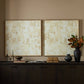 Ancestral Diptych II by Douglas Galloway - White Oak Floater