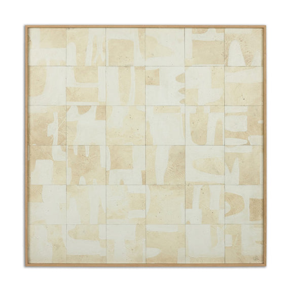 Ancestral Diptych II by Douglas Galloway - White Oak Floater