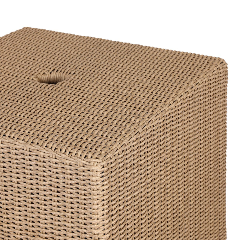 Giles Outdoor Woven Umbrella Cover - Square