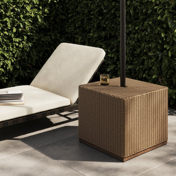 Giles Outdoor Woven Umbrella Cover - Square