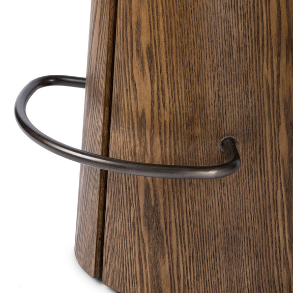 Bea Swivel Stool - Monte Mushroom