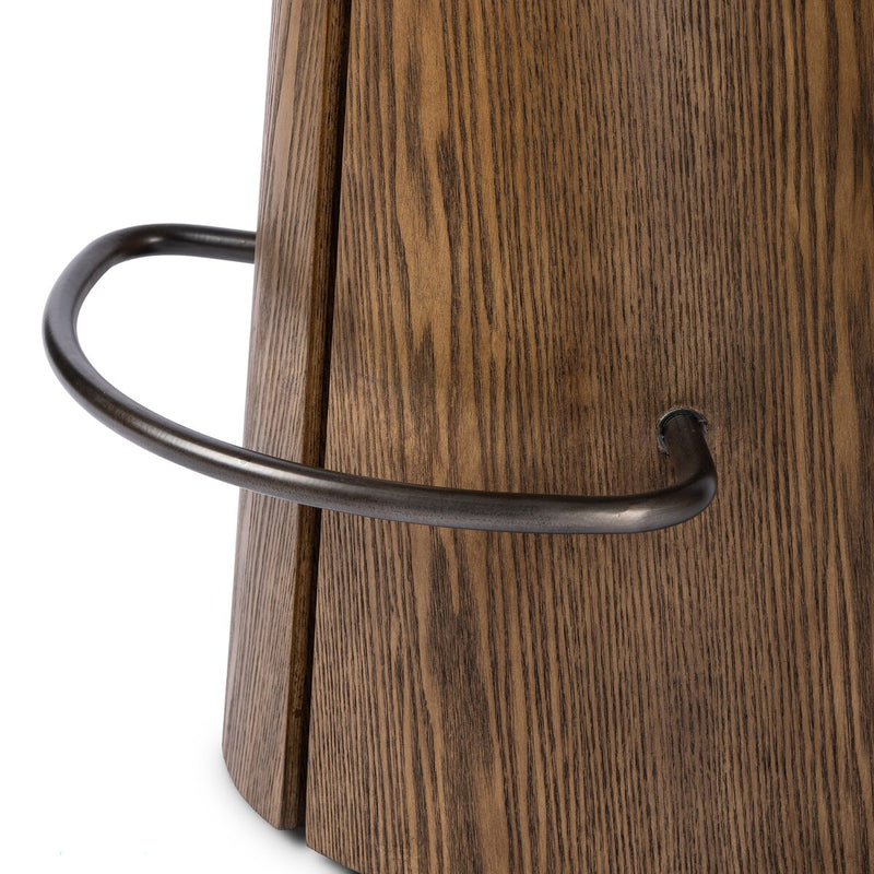 Bea Swivel Stool - Monte Mushroom
