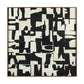 Ancestral I Diptych by Douglas Galloway - Walnut Floater