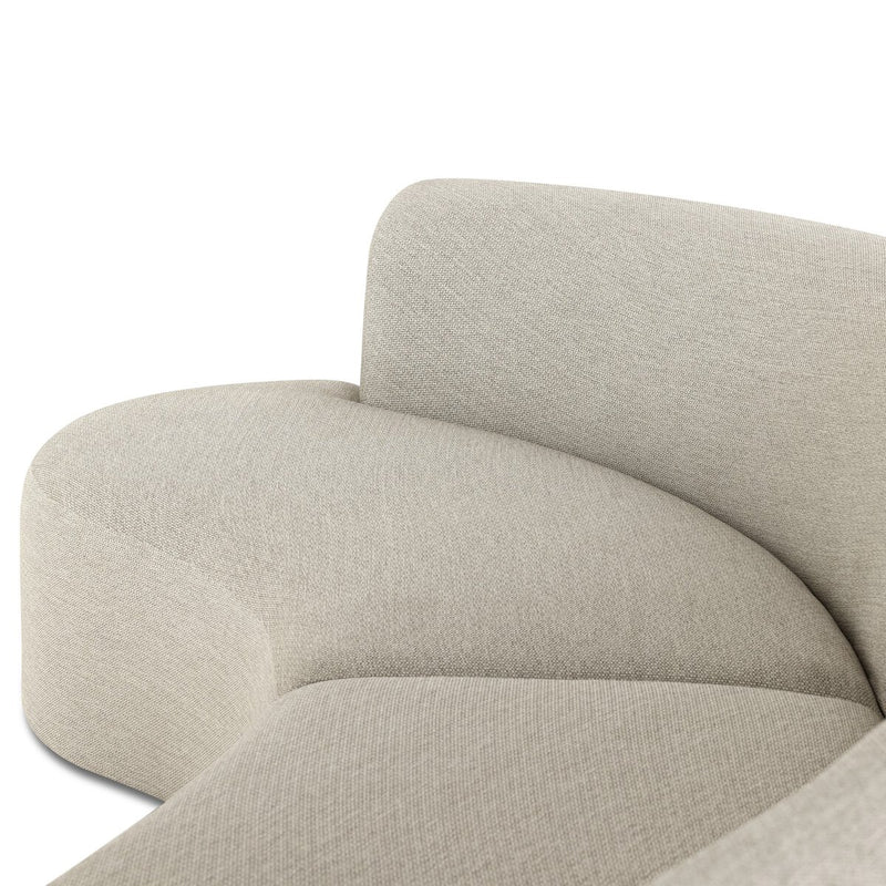 Opal Outdoor 3-Piece Sectional - Faye Sand