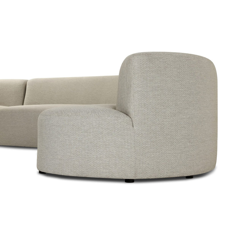 Opal Outdoor 3-Piece Sectional - Faye Sand