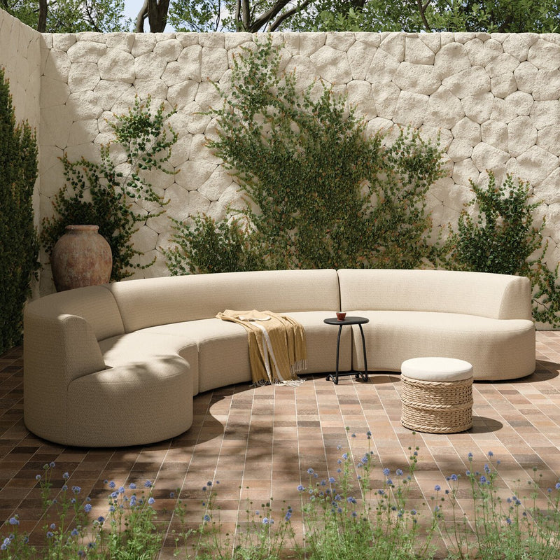 Opal Outdoor 3-Piece Sectional - Faye Sand