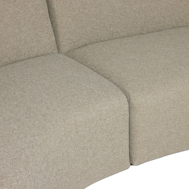 Opal Outdoor 3-Piece Sectional - Hayes Smoke