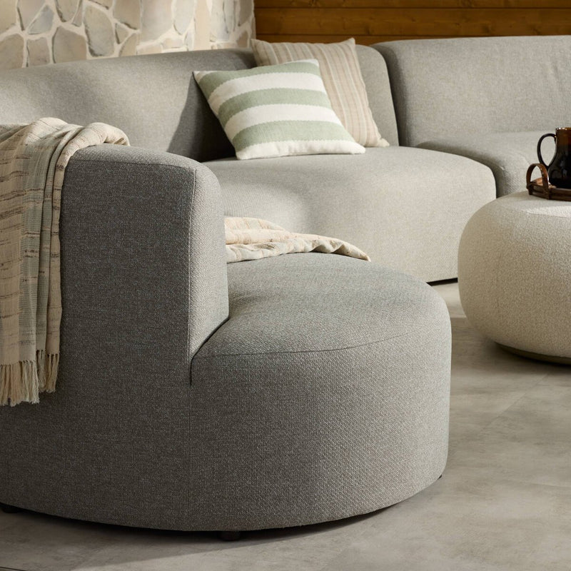 Opal Outdoor 3-Piece Sectional - Hayes Smoke