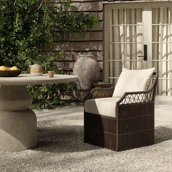 Salome Outdoor Dining Chair - Barrie Natural