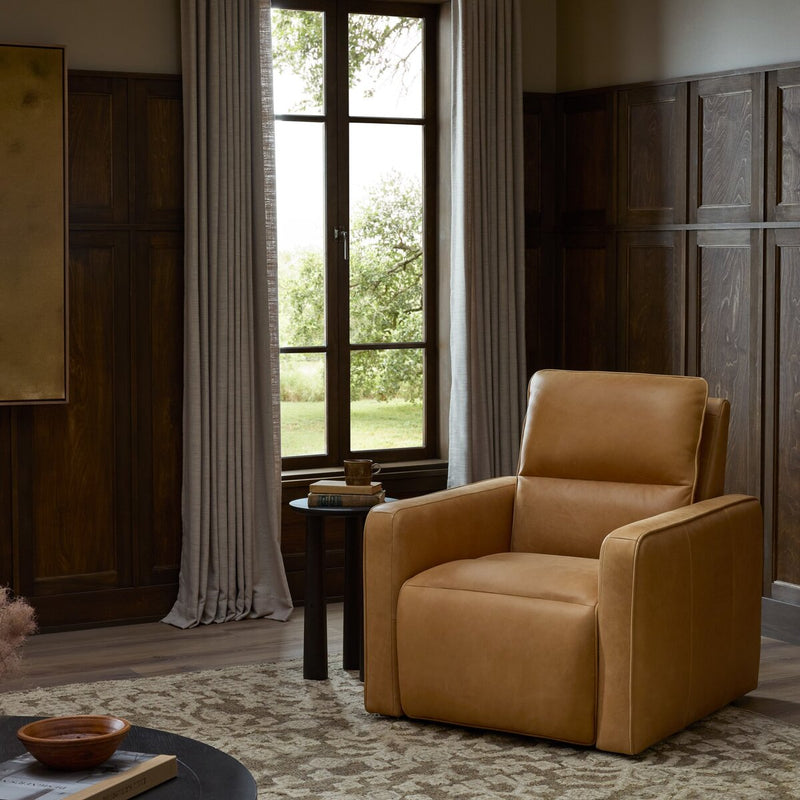 Kenlee Power Recliner - Palermo Cognac