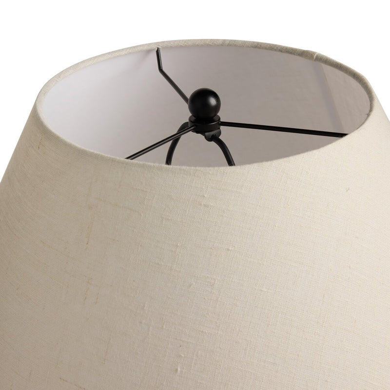 Tarlton Table Lamp - Antique White Marble