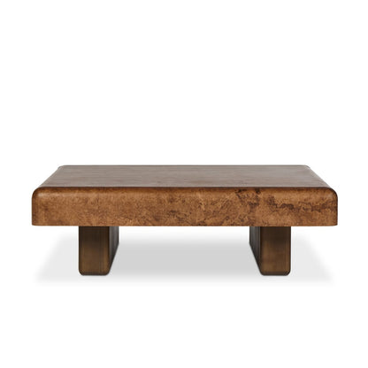 Palto Coffee Table - Dark Bark Paper