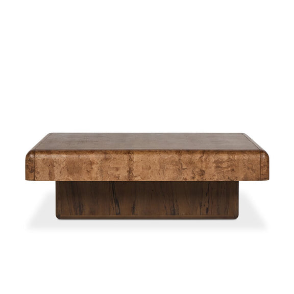 Palto Coffee Table - Dark Bark Paper
