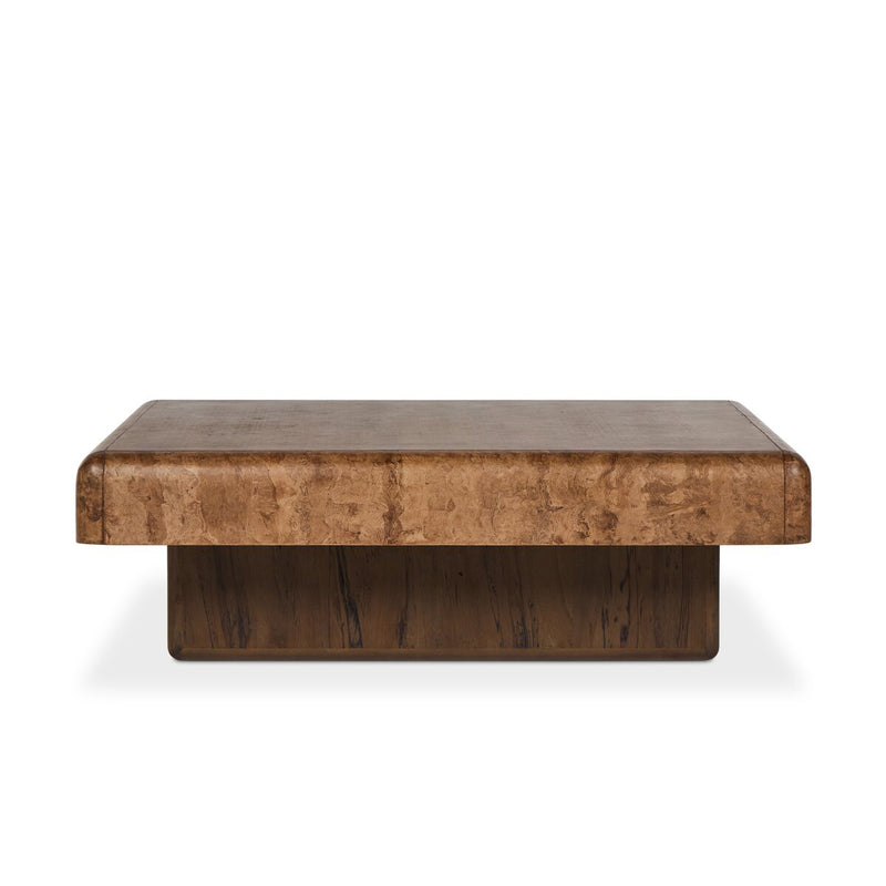 Palto Coffee Table - Dark Bark Paper