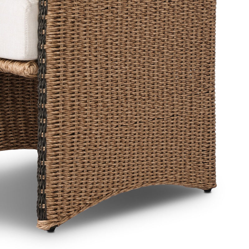 Lucia Outdoor Dining Chair - Vergo Cream