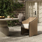 Lucia Outdoor Dining Chair - Vergo Cream