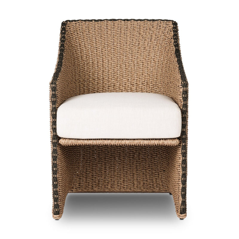 Lucia Outdoor Dining Chair - Vergo Cream