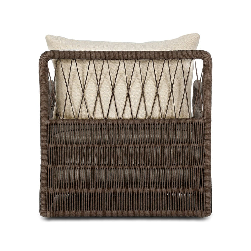 Salome Outdoor Swivel Chair - Barrie Natural