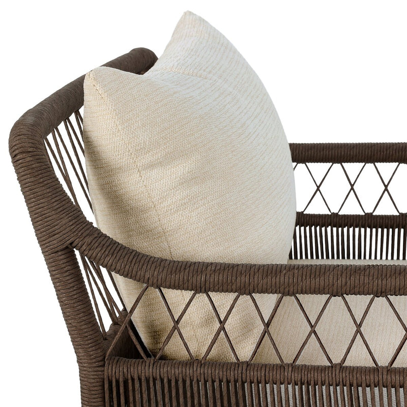 Salome Outdoor Swivel Chair - Barrie Natural