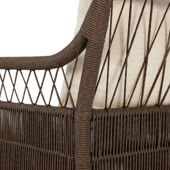 Salome Outdoor Swivel Chair - Barrie Natural