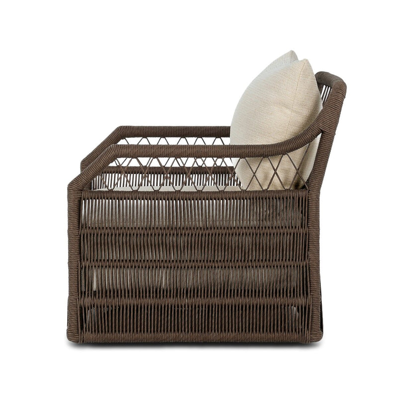 Salome Outdoor Swivel Chair - Barrie Natural