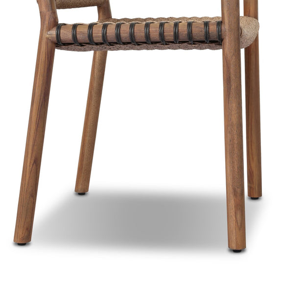 Pura Outdoor Dining Chair - Faux Dark Hyacinth