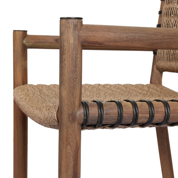 Pura Outdoor Dining Chair - Faux Dark Hyacinth