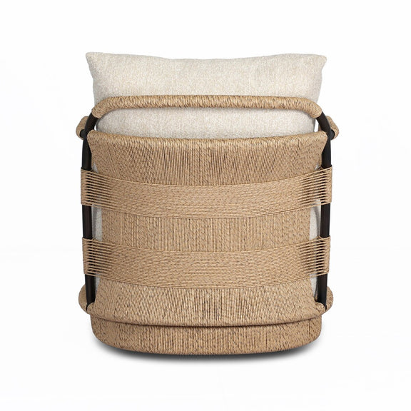 Osiris Outdoor Swivel Chair - Jasper Natural
