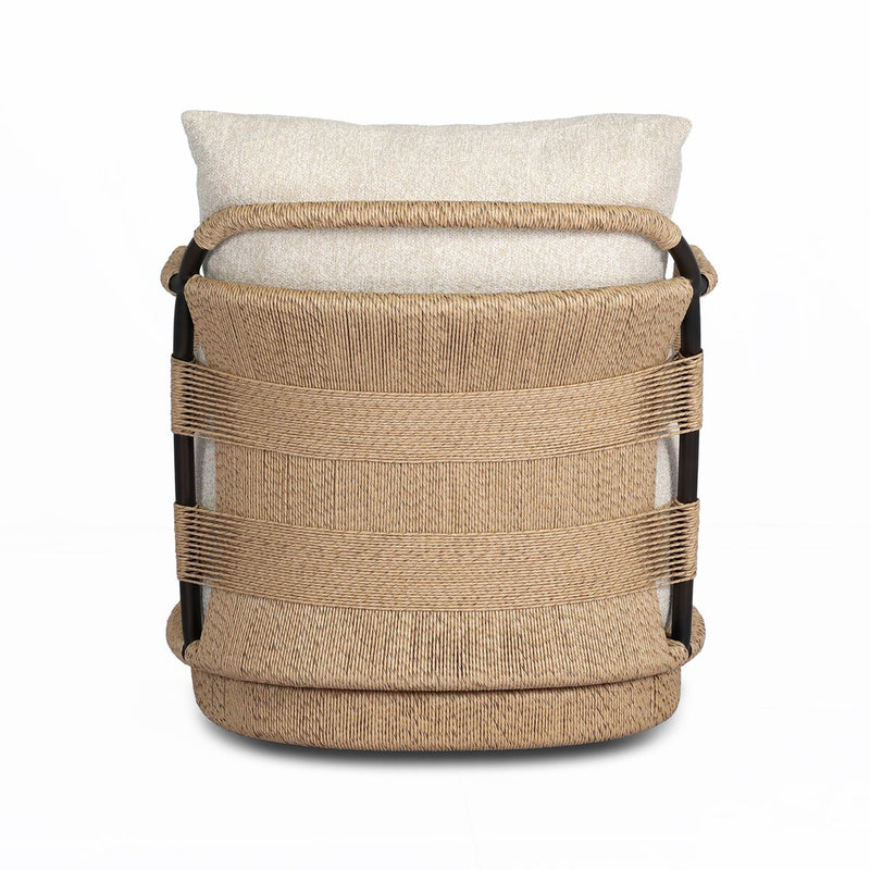 Osiris Outdoor Swivel Chair - Jasper Natural