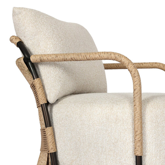 Osiris Outdoor Swivel Chair - Jasper Natural