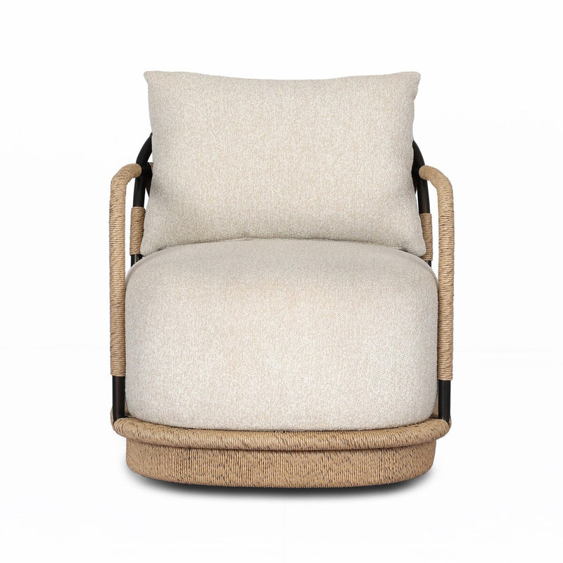 Osiris Outdoor Swivel Chair - Jasper Natural