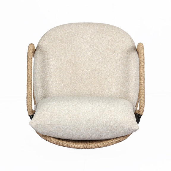 Osiris Outdoor Swivel Chair - Jasper Natural