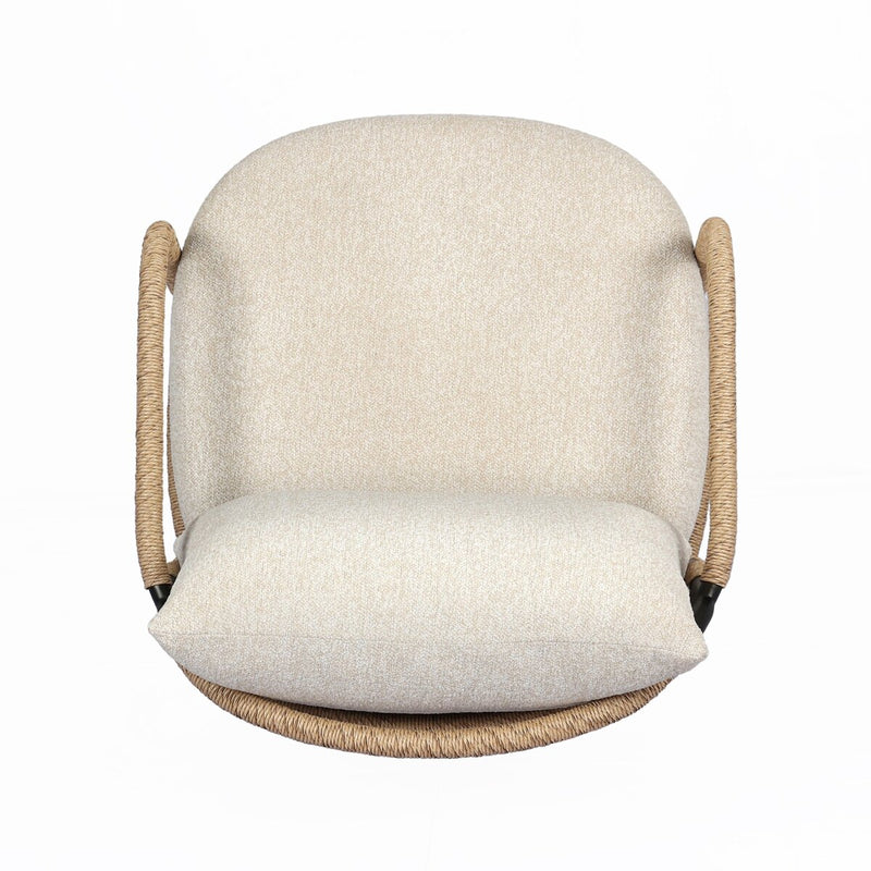 Osiris Outdoor Swivel Chair - Jasper Natural