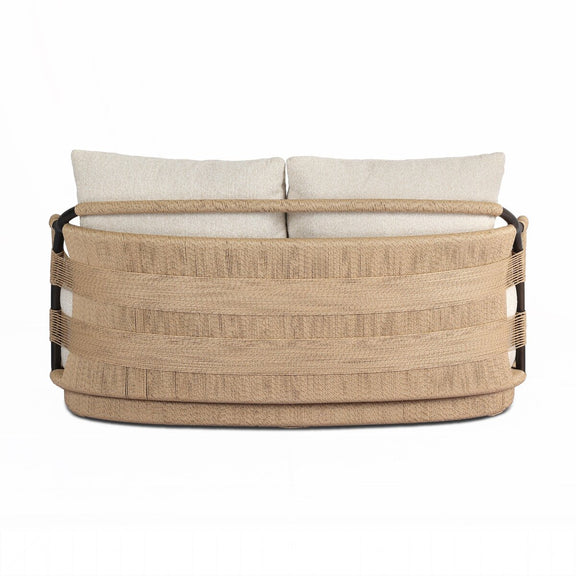 Osiris Outdoor Chaise - Jasper Natural