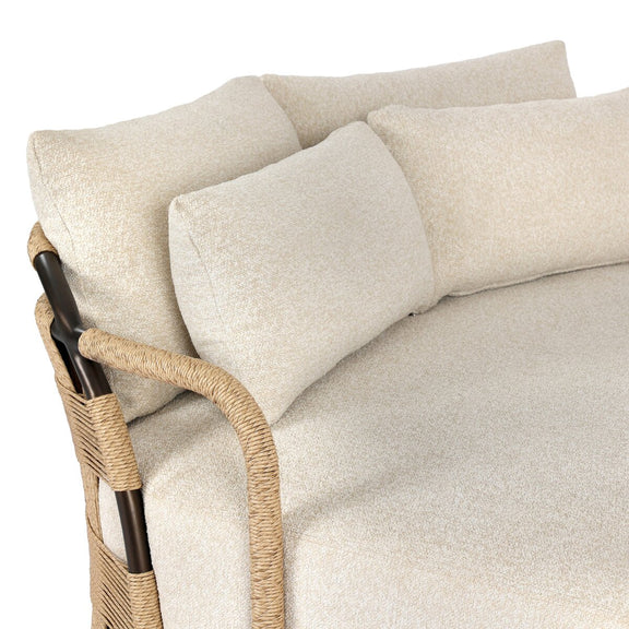 Osiris Outdoor Chaise - Jasper Natural