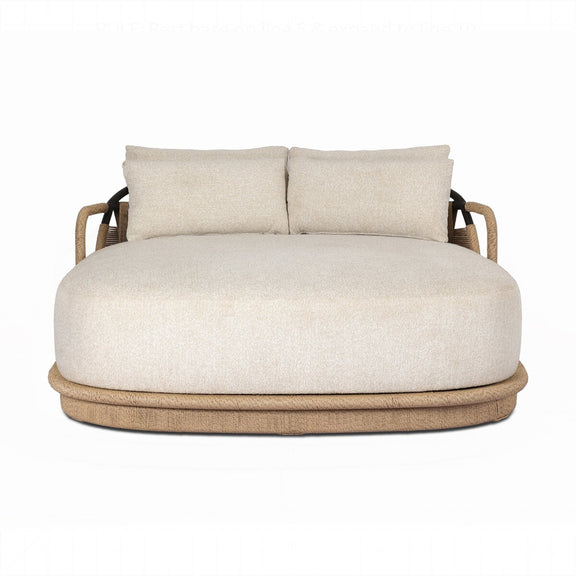 Osiris Outdoor Chaise - Jasper Natural