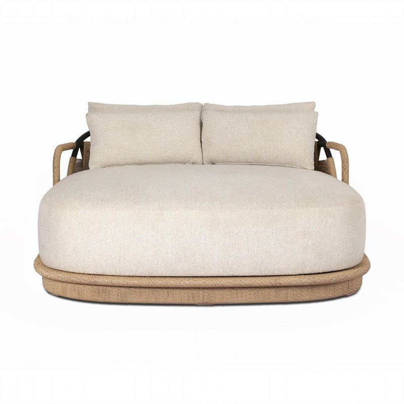 Osiris Outdoor Chaise - Jasper Natural