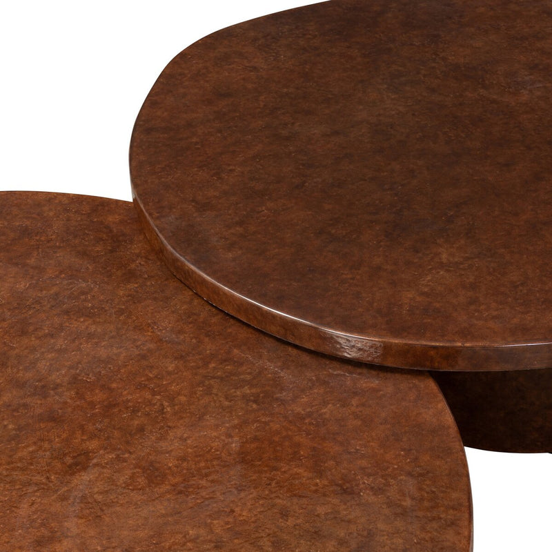 Fern Outdoor Nesting Coffee Tables - Cafe Concrete